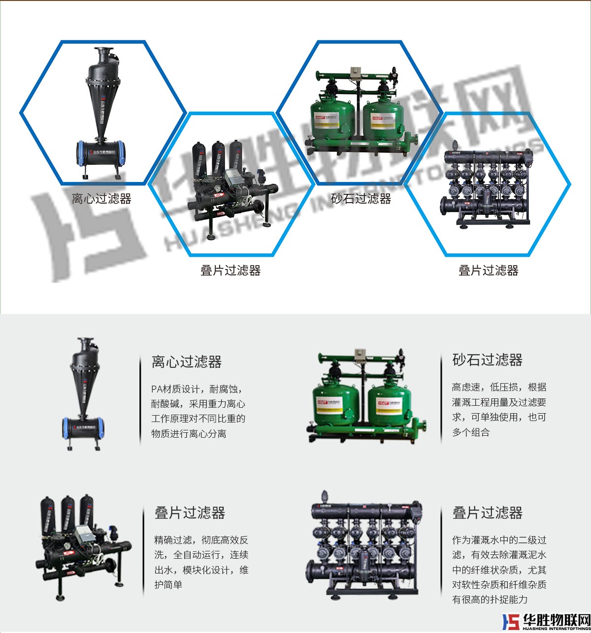 H型叠片过滤器